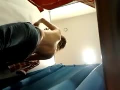 I finally managed to capture my coed's priceless bazookas on the changing room spy cam.